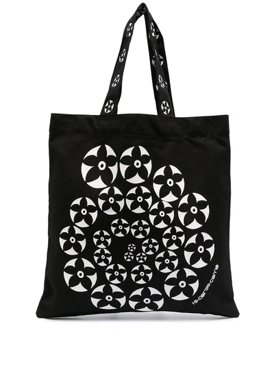 10 Corso Como Graphic Print Tote Bag In Black