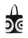 10 Corso Como Graphic Print Tote Bag In Black