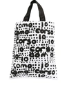 10 Corso Como Logo Printed Tote Bag In White