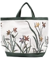 花卉印花托特包