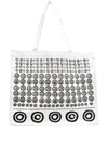 10 Corso Como Abstract Spiral Print Tote Bag In White