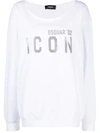 DSQUARED2 ICON PRINT SWEATSHIRT