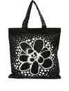 10 Corso Como Floral Polka-dot Print Tote Bag In Black