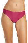 Chantelle Lingerie Soft Stretch Thong In Fushia