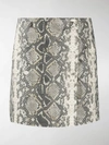 ROTATE BIRGER CHRISTENSEN SNAKE PRINT SKIRT,16111713