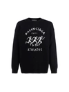 BALENCIAGA BALENCIAGA ATHLETES INTARSIA KNIT SWEATER