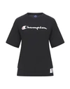 Champion T-shirts In Black