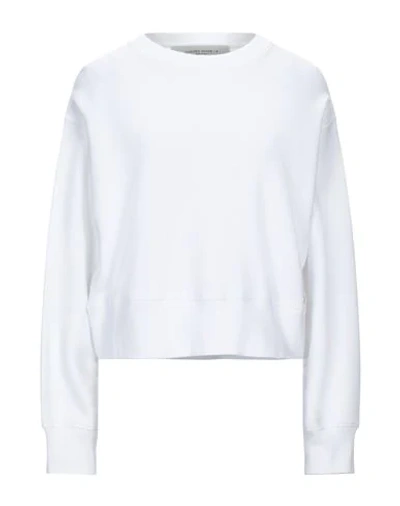 Golden Goose Sweatshirts In White