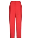 Dondup Woman Pants Red Size 6 Viscose In Red