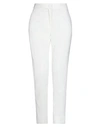 KAOS KAOS WOMAN PANTS WHITE SIZE 4 POLYESTER, ELASTANE,13532684SL 3