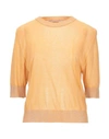 JUCCA JUCCA WOMAN SWEATER APRICOT SIZE M VISCOSE, POLYAMIDE, POLYESTER,14091725WP 7