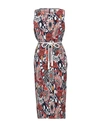 Manila Grace Midi Dresses In Blue