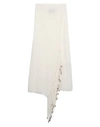Frankie Morello Midi Skirts In White