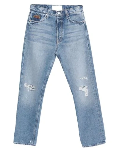 Mother Denim Pants In Blue