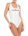 LITTLE MARC JACOBS MARC JACOBS WOMAN ONE-PIECE SWIMSUIT IVORY SIZE XS POLYAMIDE, RAYON,47273651MD 6