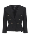 Elisabetta Franchi Sartorial Jacket In Black