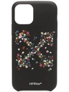 OFF-WHITE FLORAL-PRINT IPHONE 11 PRO CASE
