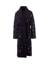 ALANUI FARAWAY FROM HOME COAT IN BLUE