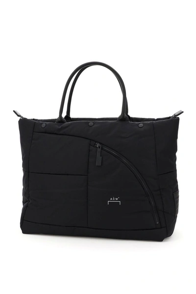A-cold-wall* A Cold Wall Padded Zip Tote Bag In Black