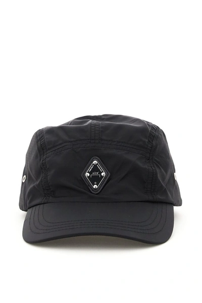 A-cold-wall* Logo Plaque Ripstorm Baseball Cap In Black