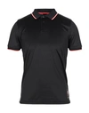 SUNDEK SUNDEK MAN POLO SHIRT BLACK SIZE L POLYESTER,12522688PD 4