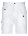 Dsquared2 Shorts & Bermuda Shorts In White