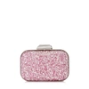 Jimmy Choo Crystal-embellished Cloud Clutch Bag In Rose Mix