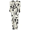 Isabel Marant Albi Printed Stretch-silk Midi Dress In Ecru