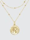 ADINA'S JEWELS - VERIFIED PARTNER LAYERED BALL CHAIN COIN NECKLACE