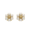 GUCCI GG FAUX PEARL CLIP-ON EARRINGS,P00528053