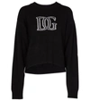 DOLCE & GABBANA Logo羊绒混纺运动衫,P00534044