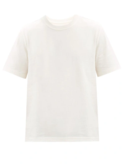 Bottega Veneta Short-sleeved Cotton T-shirt In White