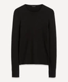 Joseph Stretch-silk Knit Top In Black