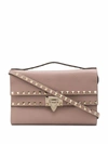 VALENTINO GARAVANI VALENTINO GARAVANI WOMEN'S PINK LEATHER HANDBAG,UW2B0G40VSFP45 UNI