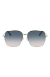 VICTORIA BECKHAM SQUARE 61MM SUNGLASSES,VB214SAL