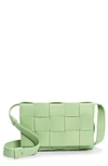 Bottega Veneta Intrecciato Leather Crossbody Bag In Regent