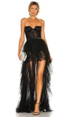 FOR LOVE & LEMONS X REVOLVE BUSTIER GOWN,FORL-WD845