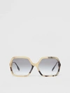 BURBERRY Oversized Square Frame Sunglasses