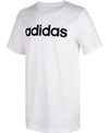 ADIDAS ORIGINALS ADIDAS BIG BOYS SHORT SLEEVE LINEAR LOGO T-SHIRT