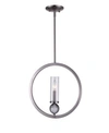 CWI LIGHTING ELTON 1 LIGHT CHANDELIER