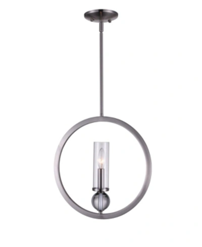 Cwi Lighting Elton 1 Light Chandelier In Chrome