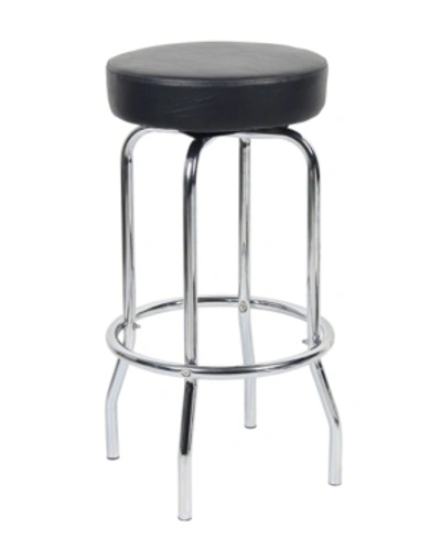 Boss Office Products High Back Chair With Knee Tilt In Black