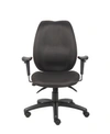 BOSS OFFICE PRODUCTS HIGH-BACK TASK CHAIR WITH ADJUSTABLE ARMS