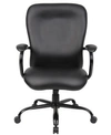 BOSS OFFICE PRODUCTS HEAVY DUTY CARESSOFTPLUS CHAIR, 400 LB. CAPACITY