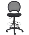 BOSS OFFICE PRODUCTS MESH DRAFTING STOOL