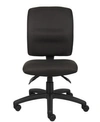 Boss Office Products Double Multi-function Fabric Task Chair In Black