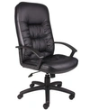 BOSS OFFICE PRODUCTS HIGH BACK LEATHERPLUS CHAIR