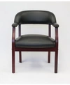 Boss Office Products Captains Guest Chair In Black