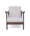 Noble House Chabani Accent Chair In Beige