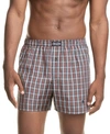 Polo Ralph Lauren Woven Cotton Boxers In Thompson Plaid